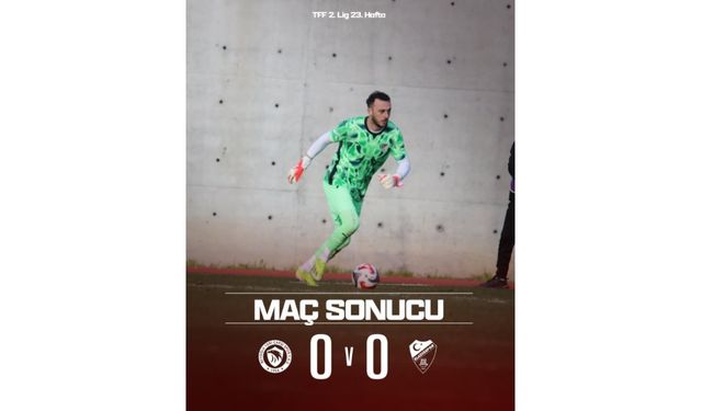 Beyoğlu Yeni Çarşı – Elazığspor Maçında Gol Çıkmadı