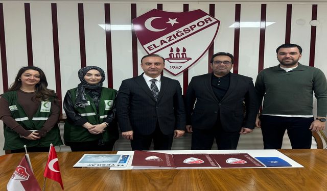Yeşilay Elazığ Şubesi’nden SÇ Elazığspor’a Anlamlı Ziyaret