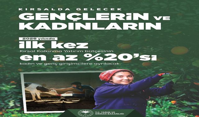 Tarım ve Orman Bakanlığı’ndan Kadın ve Genç Girişimcilere Yeni Destek Modeli