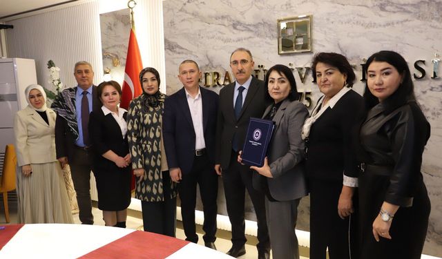 Fırat Üniversitesi Uluslararası Akademik Açılımını Orta Asya’ya Taşıdı