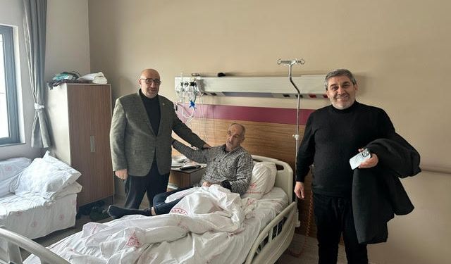 Elazığ Milletvekili Ejder Açıkkapı Tedavi Gören Hastaları Ziyaret Etti