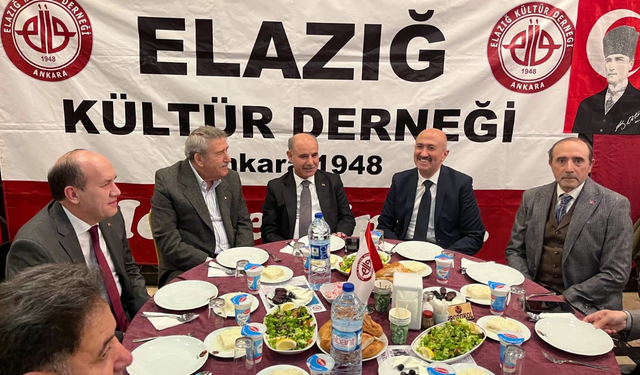 Elazığlılar İftar Sofrasında Buluştu