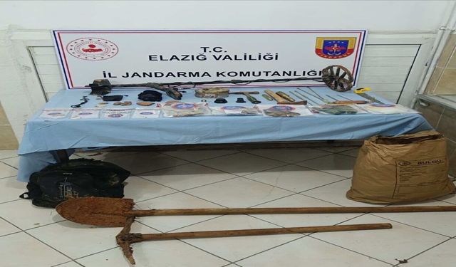Elazığ’da İzinsiz Kazı Operasyonu: 3 Kişi Suçüstü Yakalandı