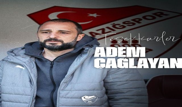 Elazığspor'da Adem Çağlayan Dönemi Sona Erdi