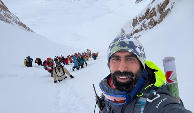 Elazığlı Sporcular Erciyes’te 3.600 Metreyi Aştı