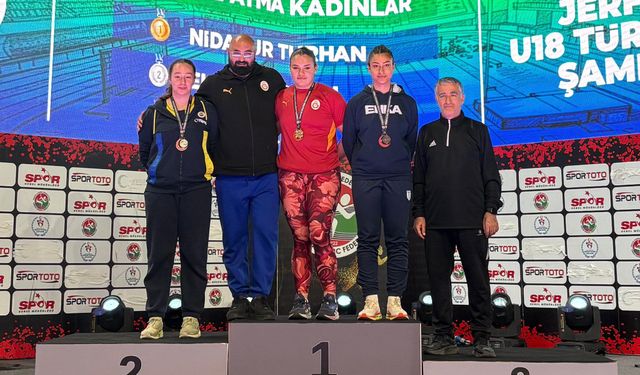 Elazığlı Sporcu U18 Şampiyonası’nda Türkiye Üçüncüsü