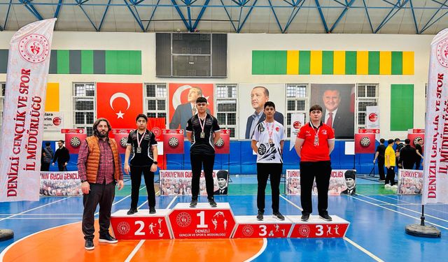 Elazığlı Dartçılar Denizli’de 5 Madalya Kazandı