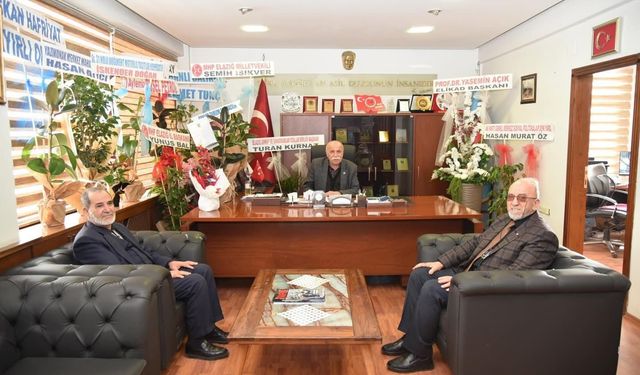 Elazığ Ticaret Borsası’ndan Esnaf Odalarına Hayırlı Olsun Ziyareti