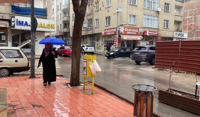 Elazığ'da Yağış Etkili Oldu