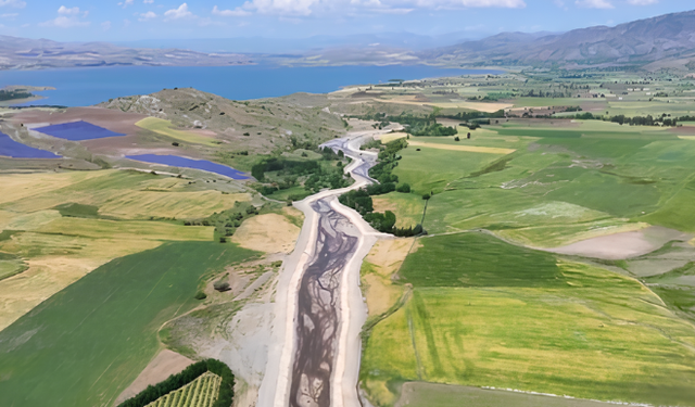 Elazığ’da 110 Kilometrelik Dere Islahı Tamamlandı