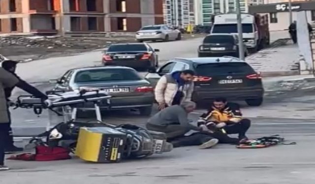 Elazığ'da Motosiklet İle Otomobil Çarpıştı: 1 Yaralı