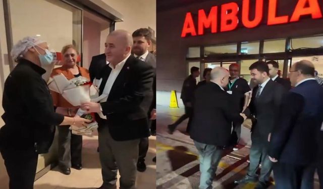 Vali Numan Hatipoğlu’ndan Sağlık Çalışanlarına 14 Mart Ziyareti