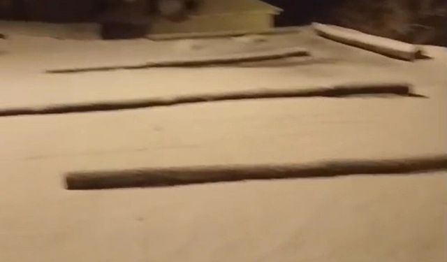 Karakoçan'da Kar Yağışı Etkili Oldu