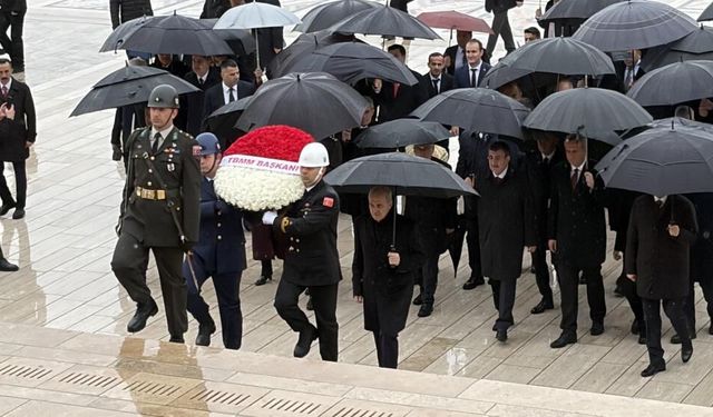 Anıtkabir’de 23 Nisan Töreni