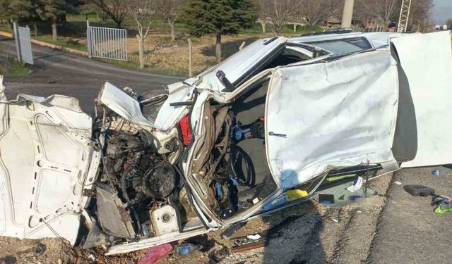 Elazığ'da Trafik Kazası: 1 Yaralı