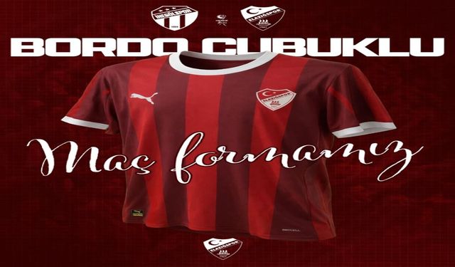 Elazığspor, İnegölspor Karşısında Bordo-Çubuklu Formayla Sahada