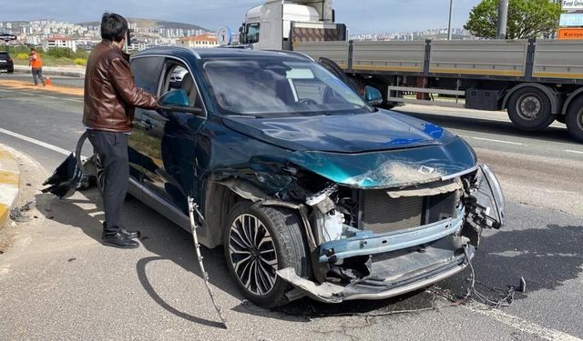 Elazığ'da Trafik Kazası: 1 Yaralı
