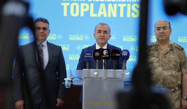 Vali Hatipoğlu'ndan Elazığ'daki Salgın İddialarına İlişkin Açıklama: 'Vakalarda Azalma Var, İçme Sularında Sorun Yok'