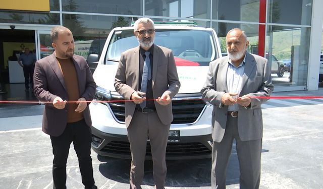 Karakoçan Belediyesi’ne Cenaze Aracı Desteği
