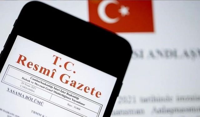 Cumhurbaşkanlığı Kararnamesi Yayımlandı
