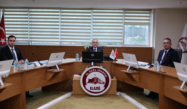 Elazığ’da KÖYDES Yatırımları Masaya Yatırıldı