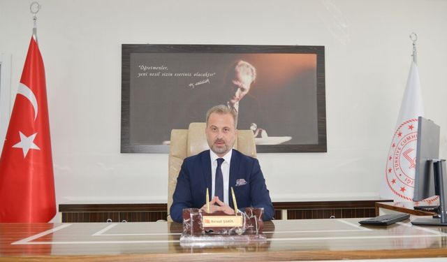 Elazığ Millî Eğitim Müdürü Beraat ŞAHİN’den Yıl Sonu Mesajı