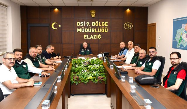 Keban Barajı’nda Su Yönetimi Masaya Yatırıldı: DSİ Heyeti Sahada İnceleme Yaptı