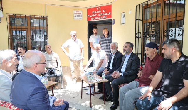 Başkan Şerifoğulları’ndan Mahalle Ziyaretleri