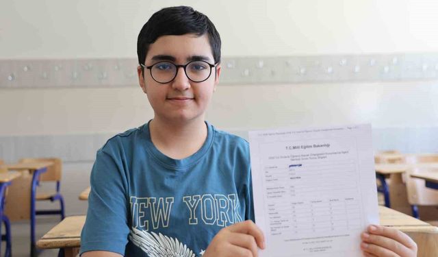 LGS Birincisi Fırat: 'Bu Başarı İçin 4 Yıldır Çalışıyorum'