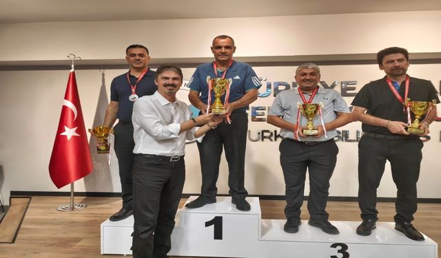 Elazığlı Sporcu Çelikel, Türkiye Şampiyonu Oldu