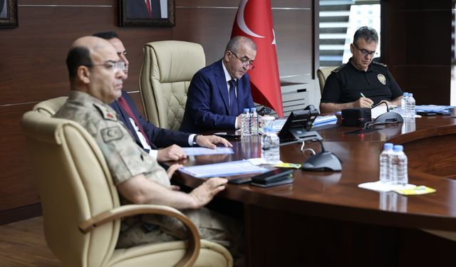 Elazığ’da Spor Güvenliği VKS Toplantısı Gerçekleştirildi