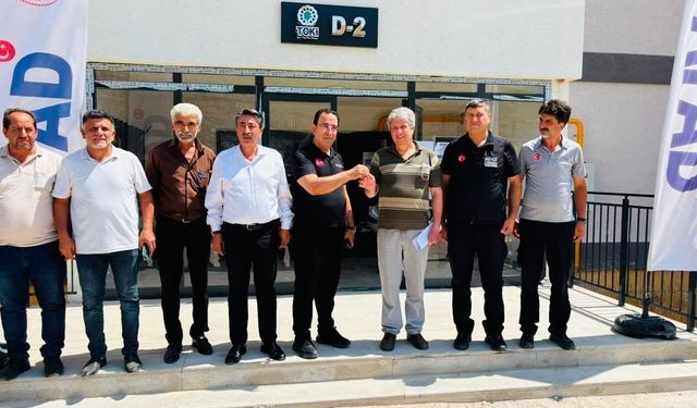 Yurtbaşı Afet Konutlarında Anahtarlar Teslim Edildi