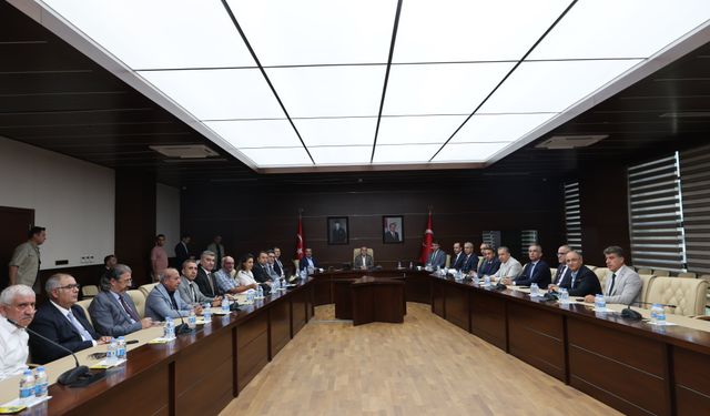 Elazığ'da Yatırım Ortamı Değerlendirme Kurulu Toplandı