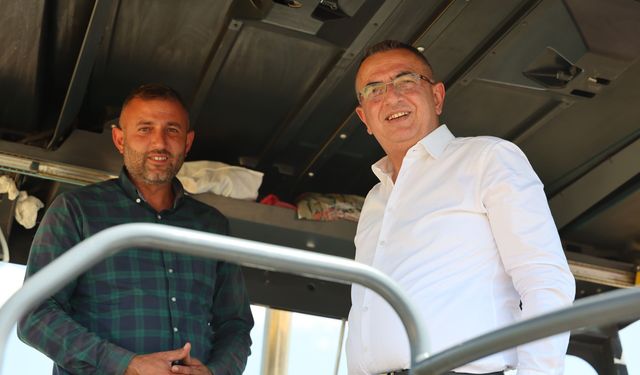 İl Özel İdaresi Genel Sekreteri Cemil Yatkın Sahada