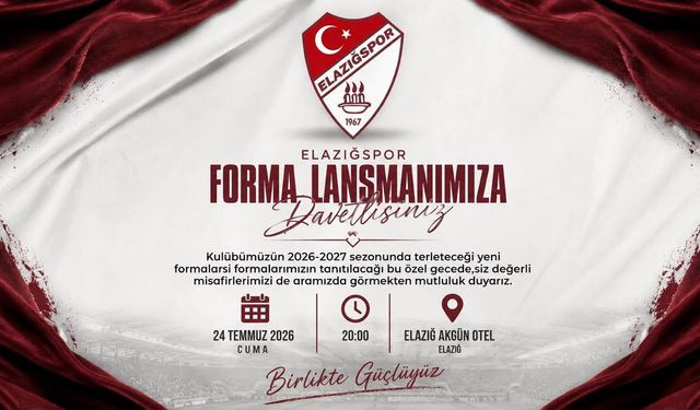 Elazığspor Yeni Sezon Formalarını Tanıtıyor