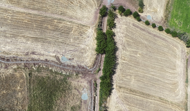 Kumla ve Sarıkamış Köylerinde Sulama Tesisleri Hizmete Girdi