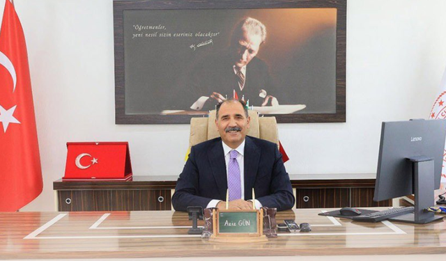 Aziz Gün, Elazığ İl Millî Eğitim Müdürlüğü Görevine Başladı