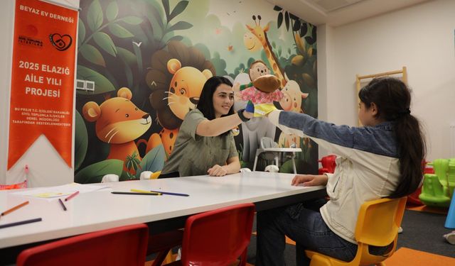 Beyaz Ev Aile Merkezi’nde Çocukların Gelişimine Destek