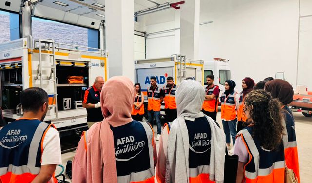 Destek AFAD Gönüllülerine Arama Kurtarma Eğitimi