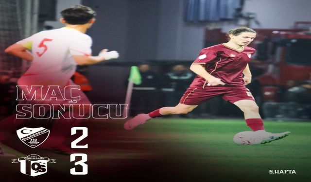 Elazığspor, Çorlu’da 3-2 Mağlup