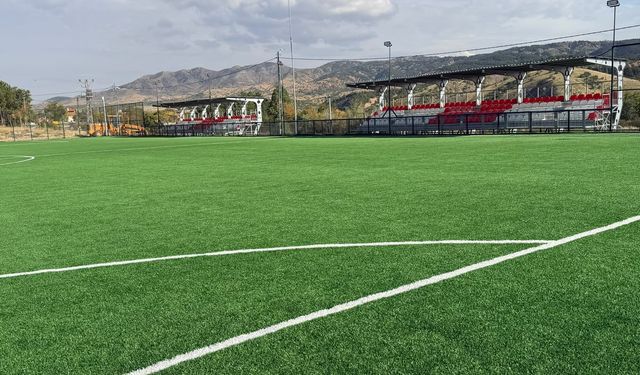 Baskil İlçe Sahası Modern Yüzüyle Hizmete Hazır