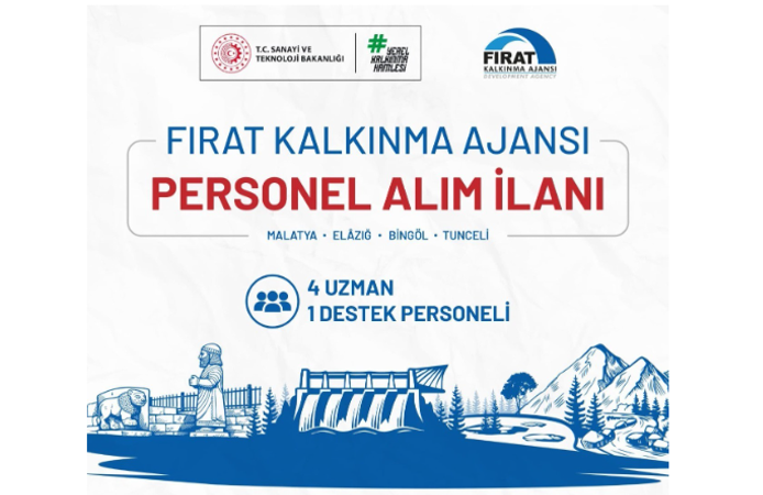 Fırat Kalkınma Ajansı Personel Alımı Başvuruları Başladı