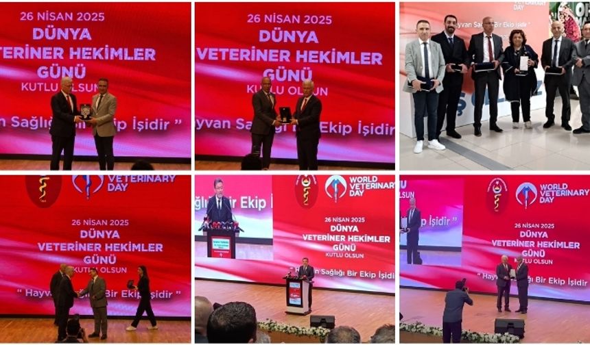 Veteriner Hekimler Günü'nde Elazığ’a 9 Ödül Birden