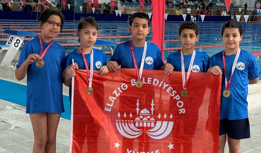 Elazığ Belediyesi Spor Kulübü Yüzme Takımı, Önemli Bir Başarı Elde Etti