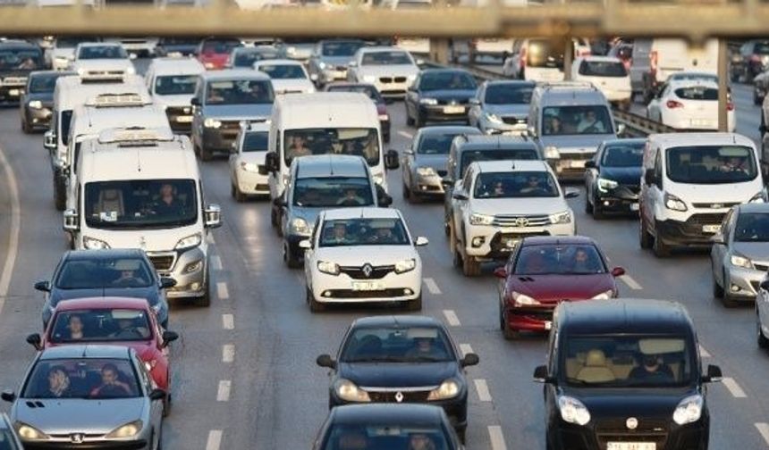 Elazığ’da Taşıt Sayıları Artıyor!