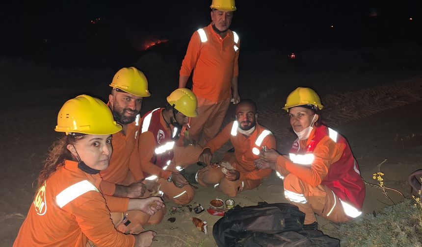 HARKUT’tan Sivrice’deki Orman Yangınına Destek