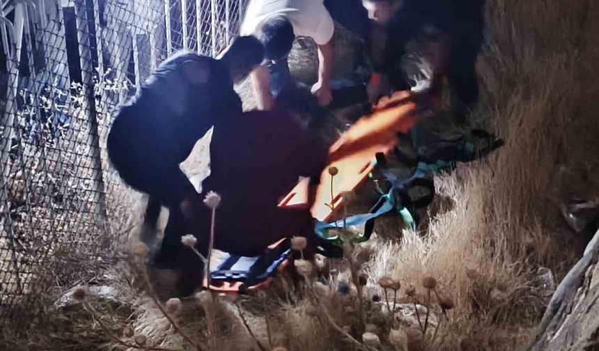 Elazığ’da İstinat Duvarından Düşen Kişi Ağır Yaralandı