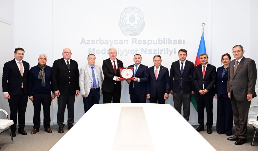 Elazığ Heyetinden Azerbaycan’a Kültürel İş Birliği Ziyareti