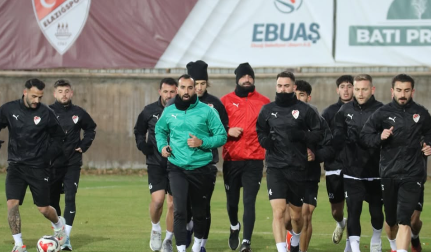 Seza Çimento Elazığspor Bucaspor 1928 Maçı Öncesi Son Hazırlıklarını Yapıyor
