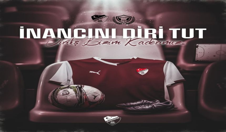 Seza Çimento Elazığspor’dan Taraftarlara Çağrı: “Diriliş Bizim Kaderimiz”